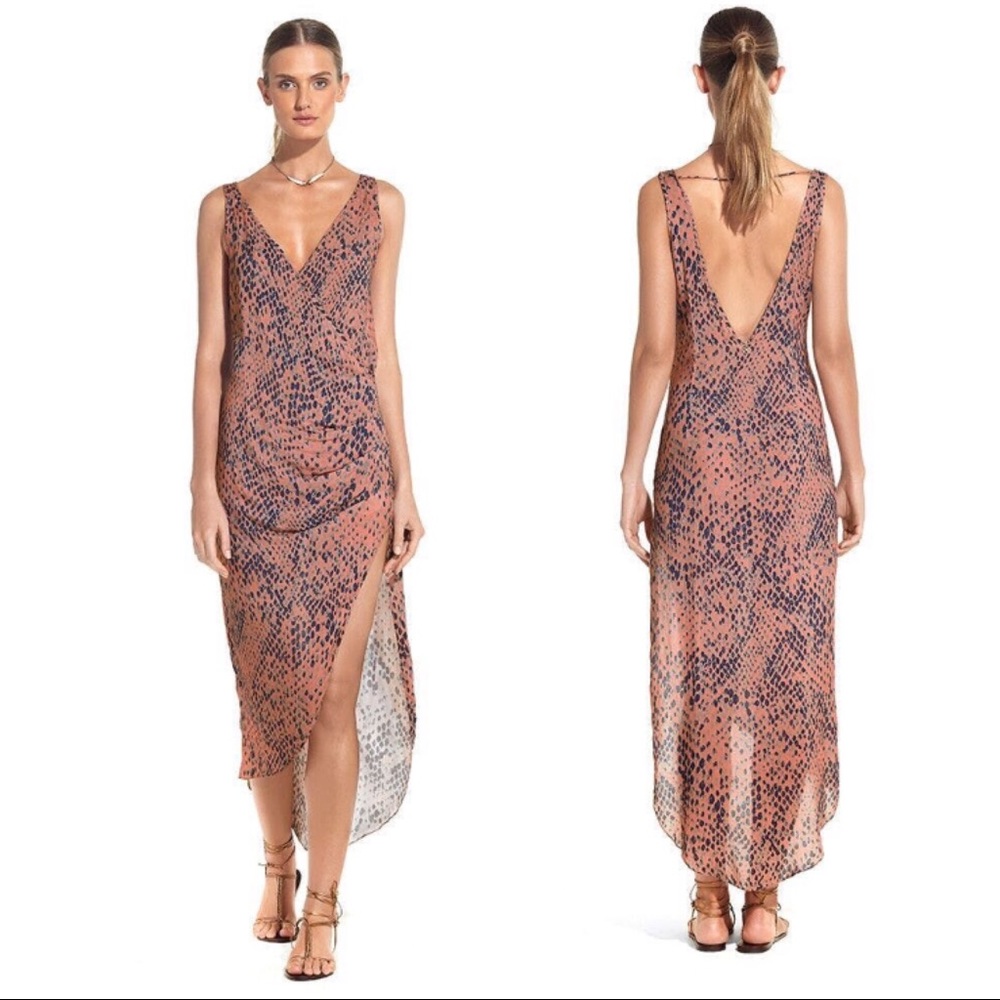 NWT, VIX: Kristin, Cover-Up Maxi Dress, Sz: Small